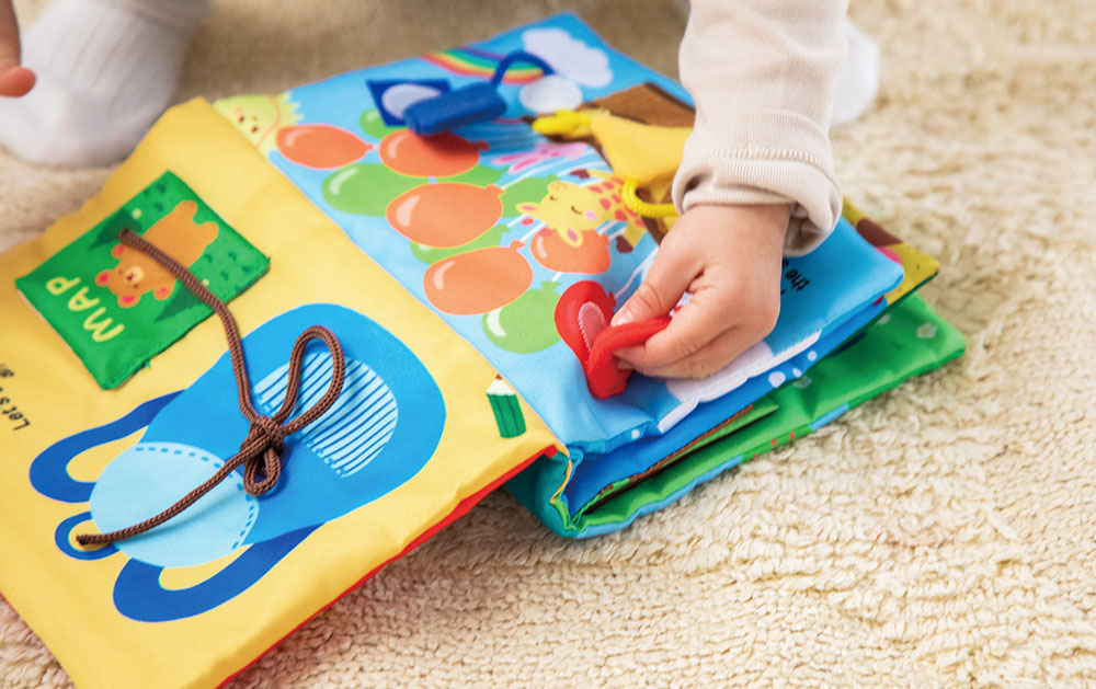 洗濯できる布絵本