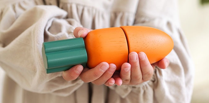 ボリュームたっぷり！ベーシックなおままごとセット