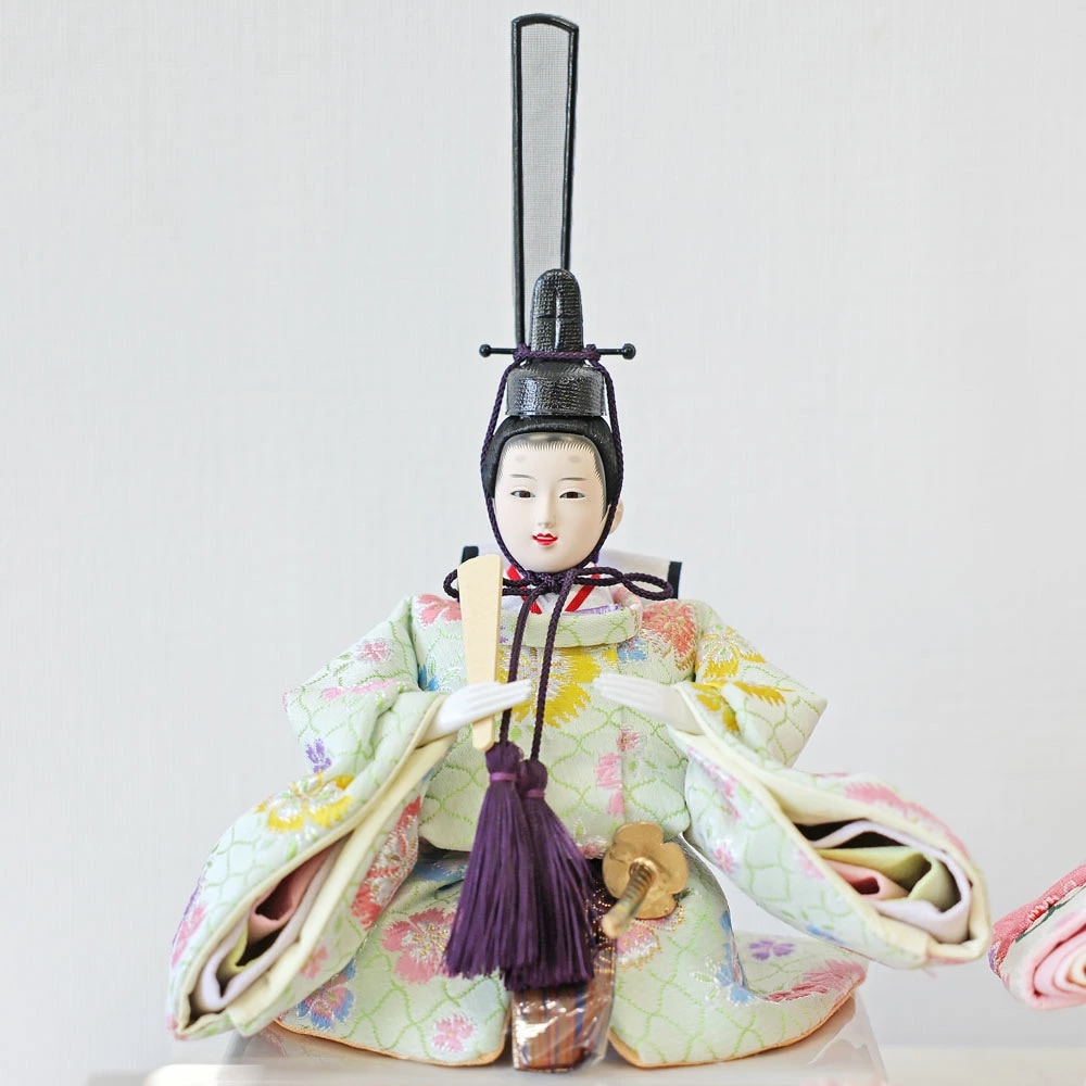 雛人形 コンパクト MOCHA(モカ) ケース飾り｜モカ色が上品な雛人形