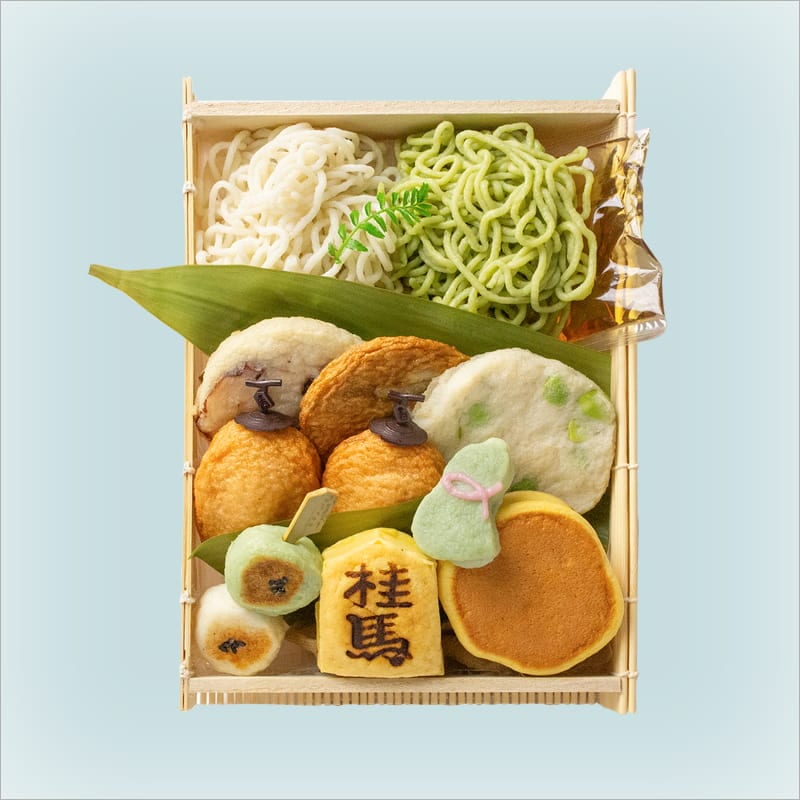 魚素麺と夏天／磯つづみ