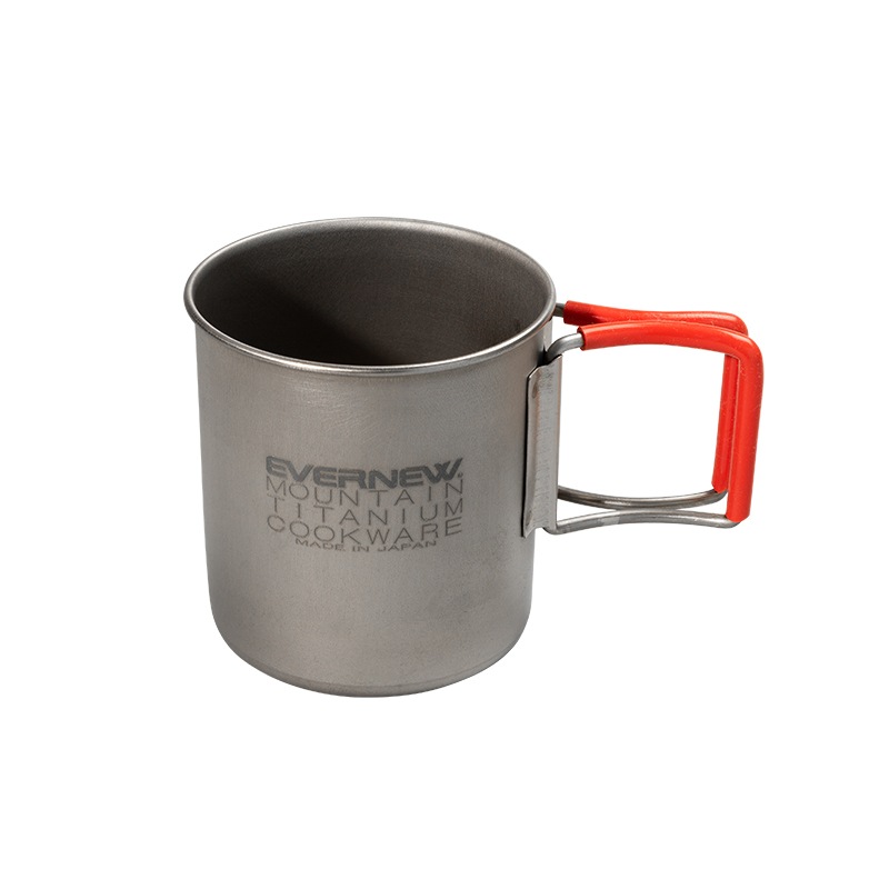 廃盤旧ロゴ　エバニューチタンマグ500 スタッキングセット　中古品 旧ロゴ EVERNEW エバニュー チタンマグポット500 - メルカリ