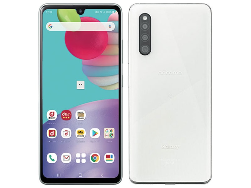  docomo Galaxy A41 SC-41A white ホワイト[Galaxy]