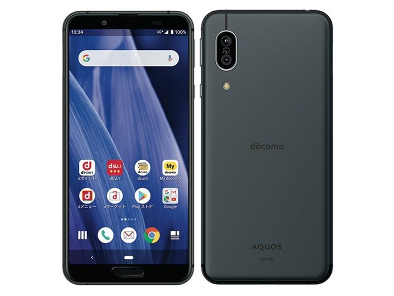 docomo SIMフリー AQUOS sense3 SH-02M ブラック[SHARP]