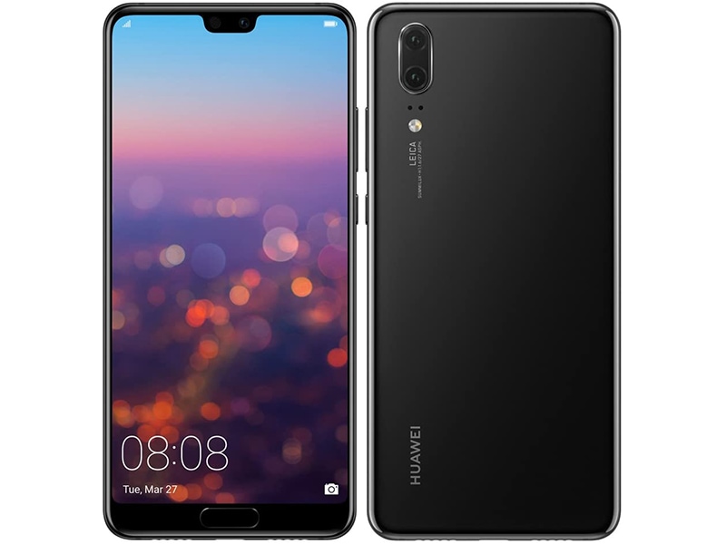 　Huawei P20 ブラック [eml-l29][128gb/4gb][simfree][楽天モバイル]