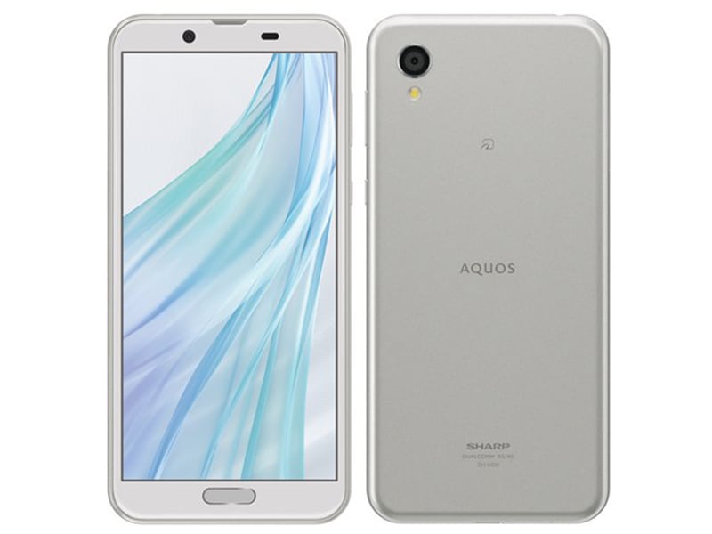 UQ版  SIMフリー AQUOS sense2 SHV43 Silky White  ［sharp] [スマホ][シャープ]