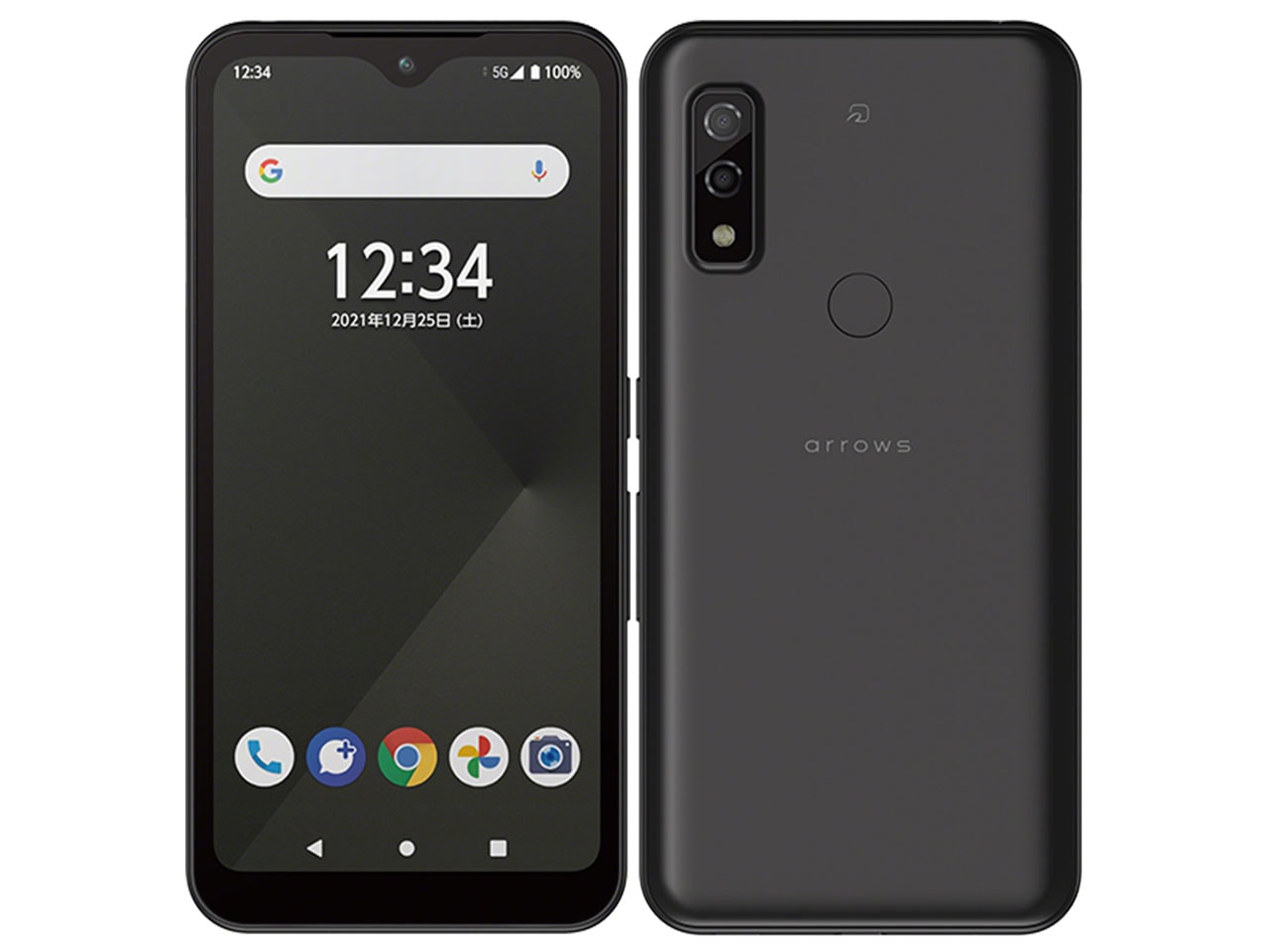[訳あり・未使用] SIMフリー arrows We FCG01 [ブラック]   [auモデルSIMフリー] 