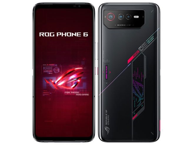 ASUS ROG Phone 6 256GB ブラックグレア [AI2201][12G/256GB][ROG6-BK12R256]