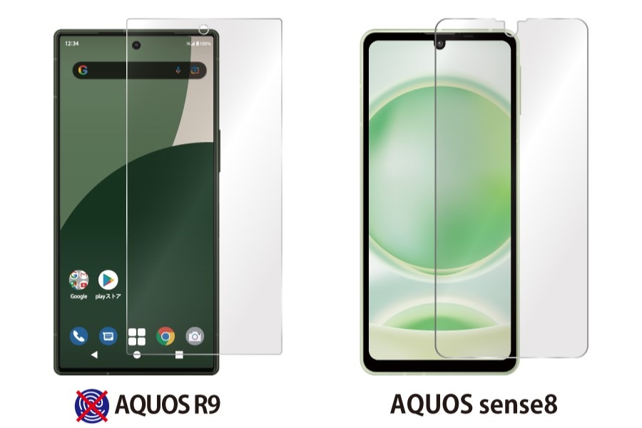ʿ ֥롼饤ȥåȡAQUOS꡼б 饹ե 9H ɻ AQUOS sense9 AQUOS wish4 AQUOS R9
