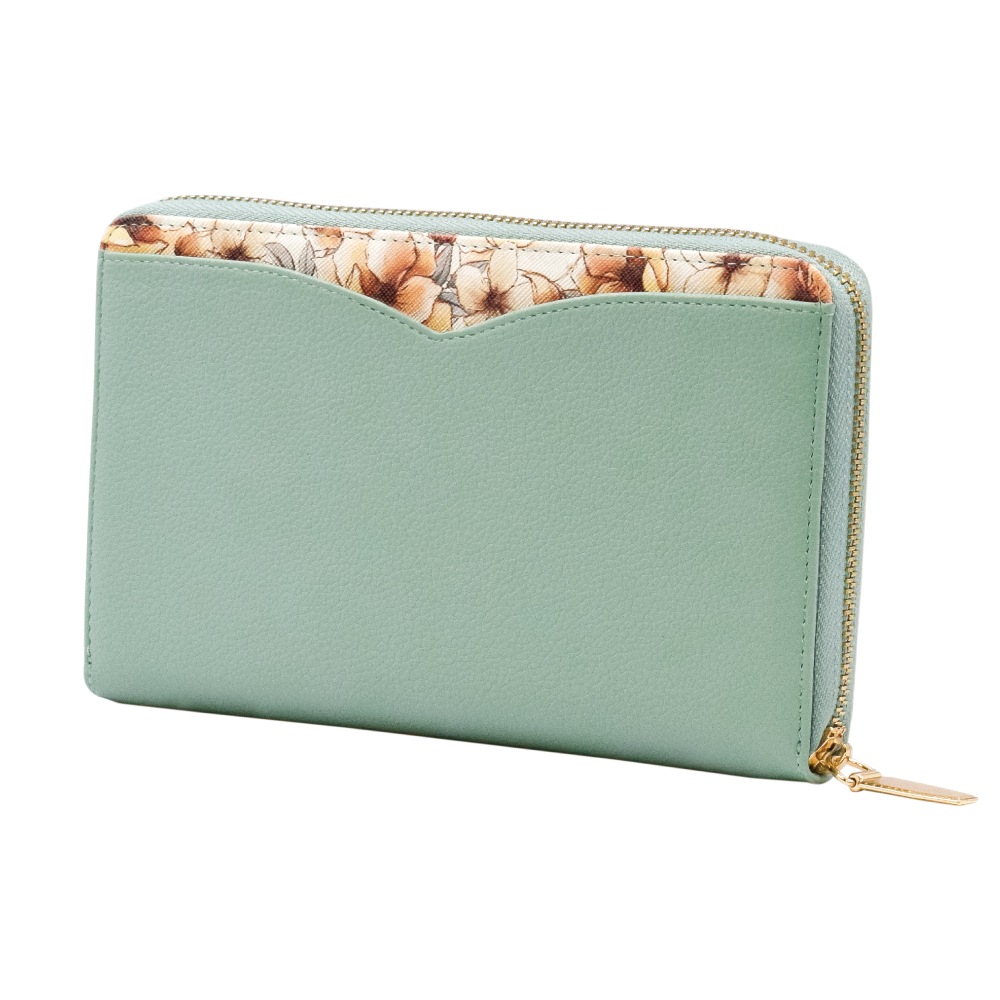 通帳ケース　花柄 ALTROSE（アルトローズ） 通帳ケース 花柄 銀行 がま口 レディース