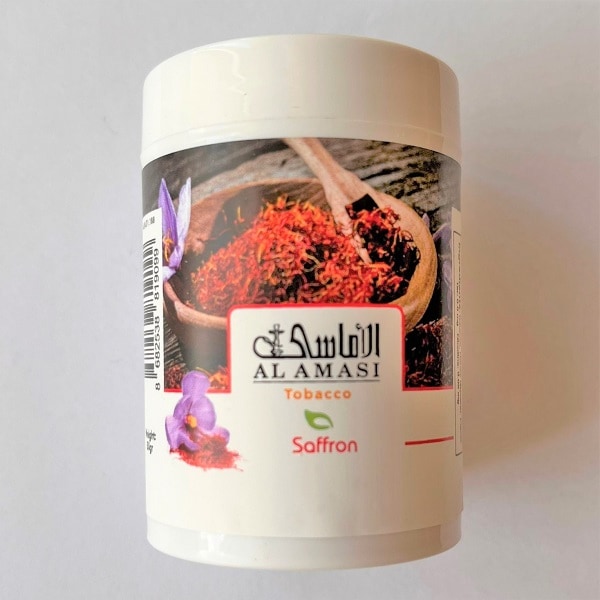 Saffron サフラン 50g AL AMASI シーシャフレーバー,AL AMASI アルアマシ・アラマシ シーシャ・フレーバー