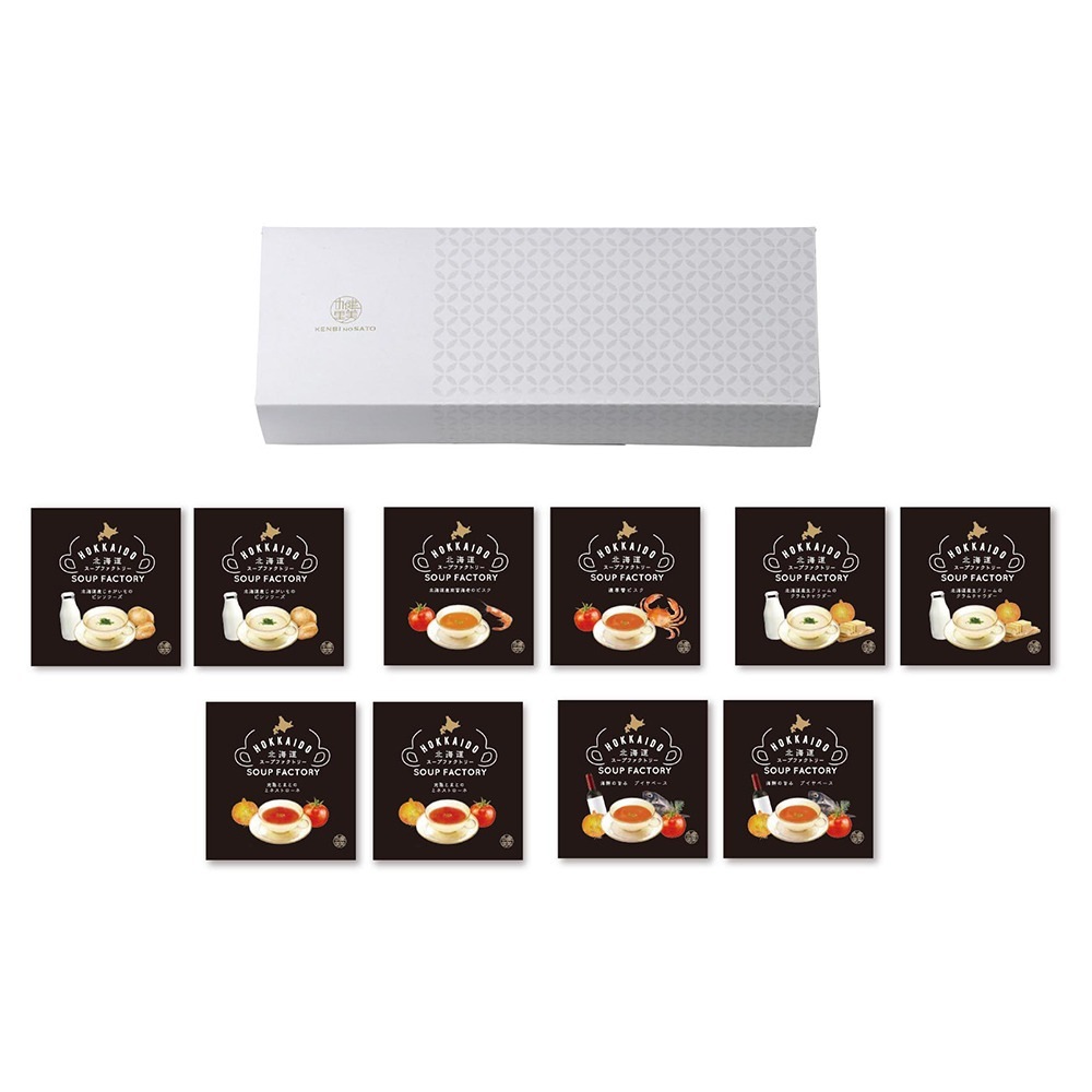 健美の里 贅沢-Zeitaku- 北海道スープファクトリー15A [KS036W]【常温