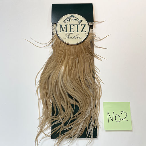 メッツ サドル　【クリー】 #2 TIEMCO（ティムコ） メッツ METZ コックサドル #2 バードバリアント