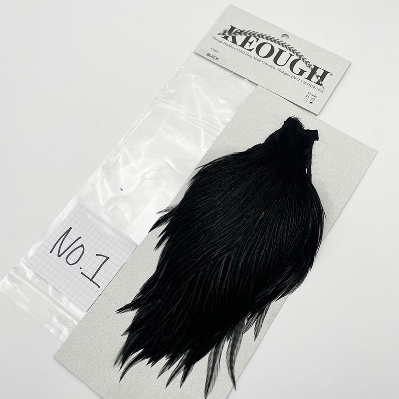メッツ METZ コックハックルケープ DYED BLACK #2 10%OFF メッツ コックネック＃2 ブラック No.1