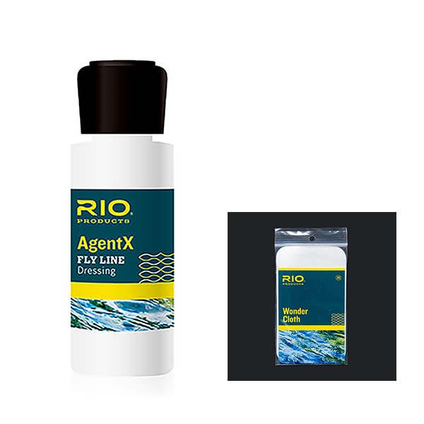 rio agent x fly line dressing Rio Agent X & Wonder Cloth Fly Line Cleaning Kit
