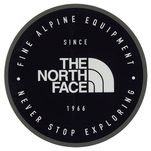 THE NORTH FACE ステッカー ファイン