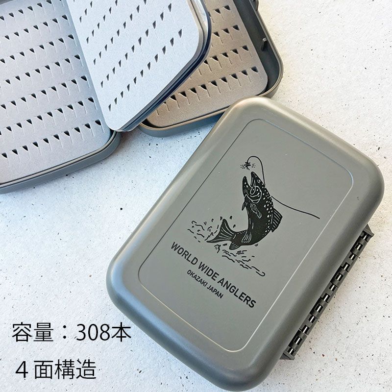 アルミフライボックス　フライセット Yahoo!オークション -「アルミ フライボックス」(フライ用品