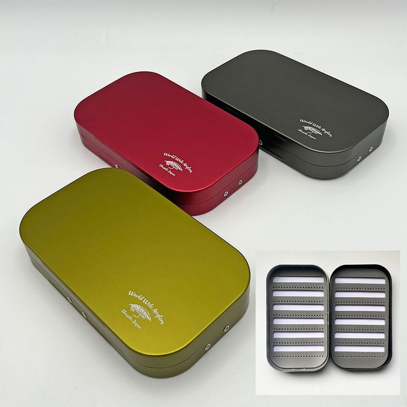 WWA Classic Fly Aluminium Fly Box [Slit Foam]