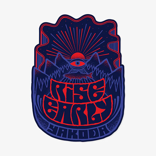 YAKODA Red Eye ステッカー