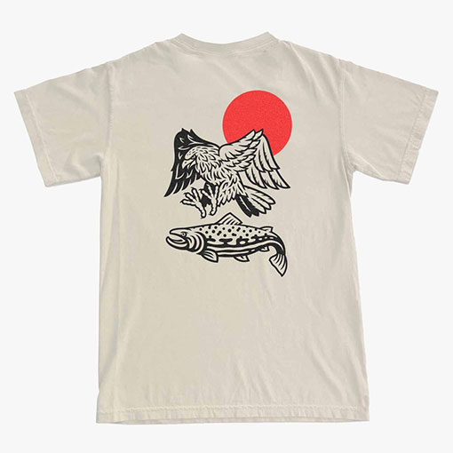 YAKODA Rise Early Short Sleeve Pocket Tee