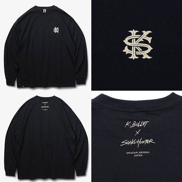 ʼܥϥ󥿡K.Bullet x Shaku Hunter L/S TEE