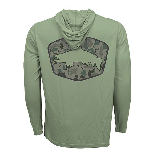 Rep Your Water Camo Trout ECO50 Sun Hoody