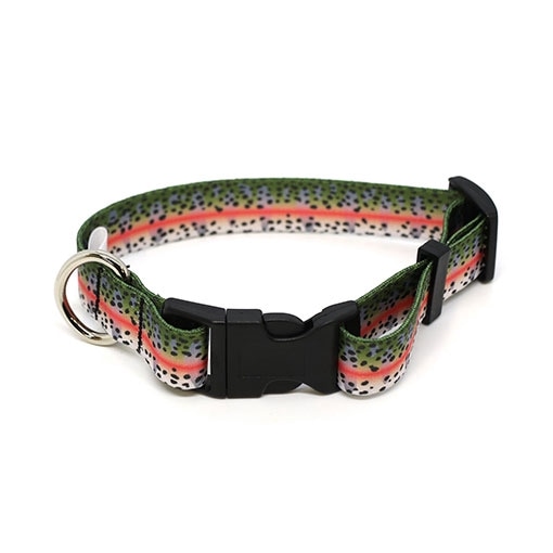 Rep Your Water - Rainbow Trout Dog Collar(�쥤��ܡ��ȥ饦�ȥɥå����顼)