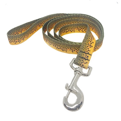Rep Your Water - Brown Trout Dog Leash(�֥饦��ȥ饦�ȥɥå��꡼����)