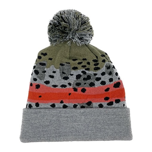 Rep Your Water - Rainbow Trout Skin Knit Hat (�쥤��ܡ��ȥ饦�ȥ�����˥åȥϥå�)