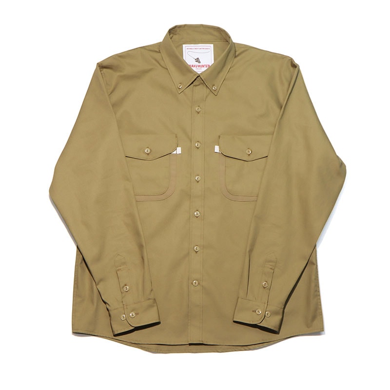 SHAKU HUNTER｜FIELD SHIRT VER.2 TME 別注モデル 尺ハンター）FIELD SHIRT V.3 COTTON POPLIN
