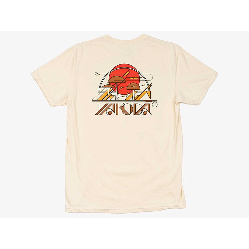 YAKODA Prairie Short Sleeve Tee - Ivory