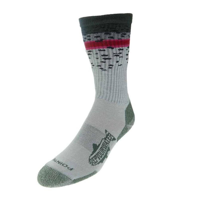 Rep Your Water - Rainbow Trout Merino Wool Lightweight Socks (�ȥ饦�ȥ��å���)