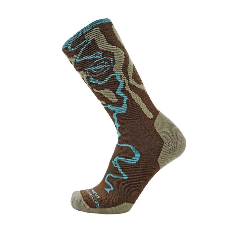 Rep Your Water - River Topo TROUT SOCKS (�ȥ饦�ȥ��å���)