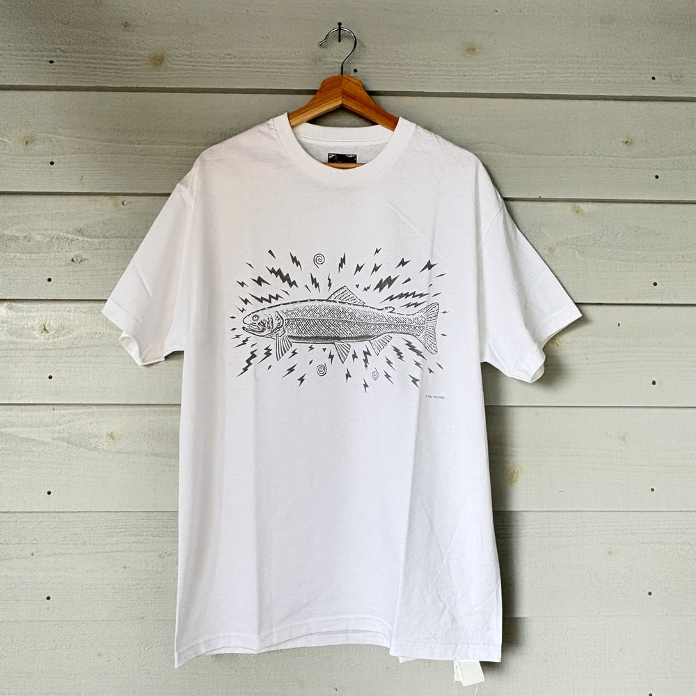 RAY TROLL（レイ・トロール） Electric Fish T-Shirt White