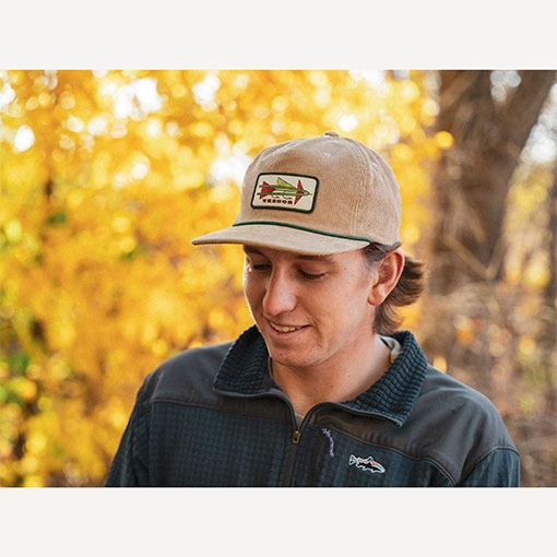 YAKODA Streamer Corduroy Hat