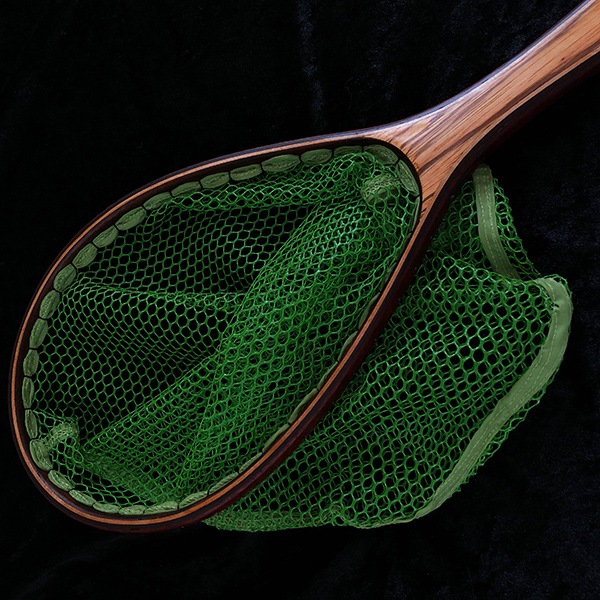 トチ縮杢　内径縦55cm ランディングネット トチ縮杢 内径縦55cm ランディングネット トチ縮杢内径縦55cm