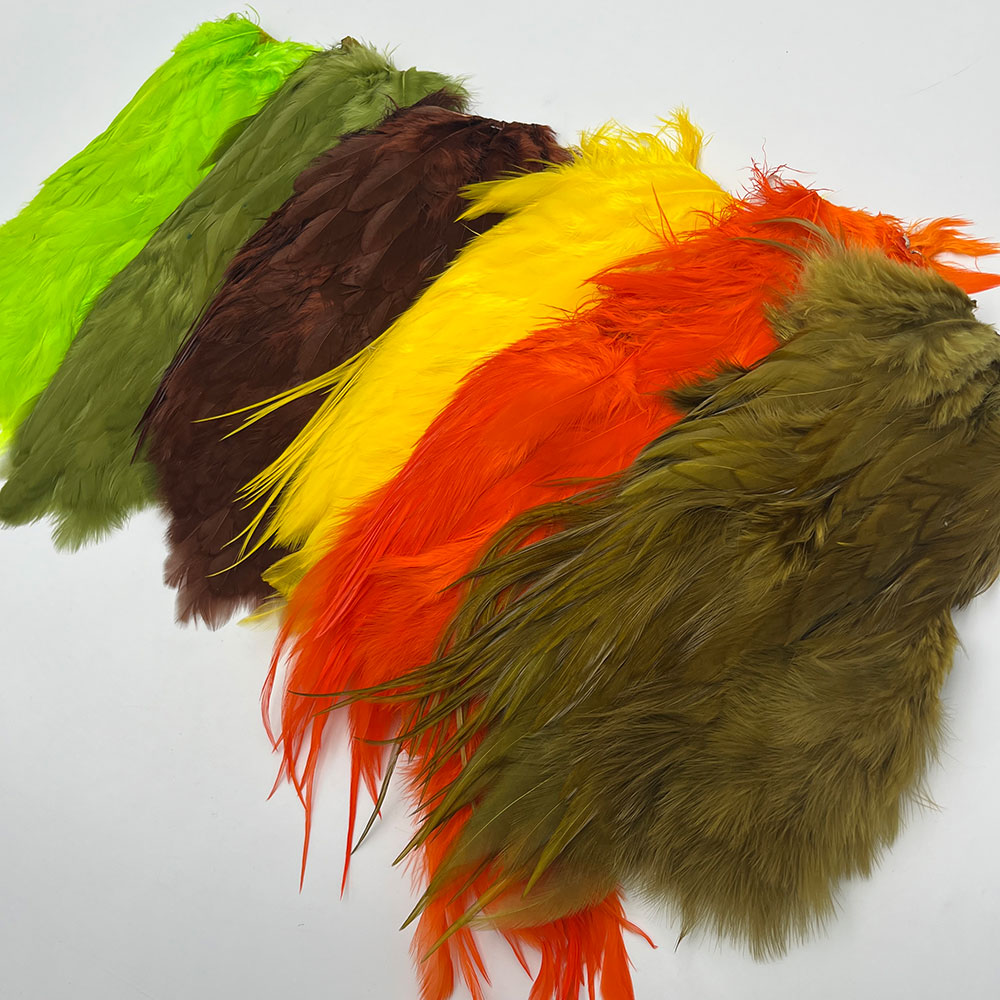 ホフマン ハーフ ハックル 三種 使用品 ヘンリーホフマン・チカブー (ハーフスキン)