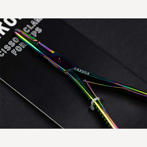 YAKODA Titanium-Finished Scissor Clamp Forceps