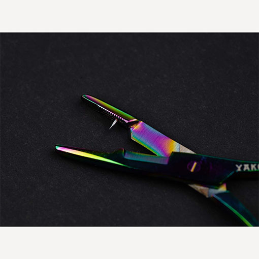 YAKODA Titanium-Finished Scissor Clamp Forceps