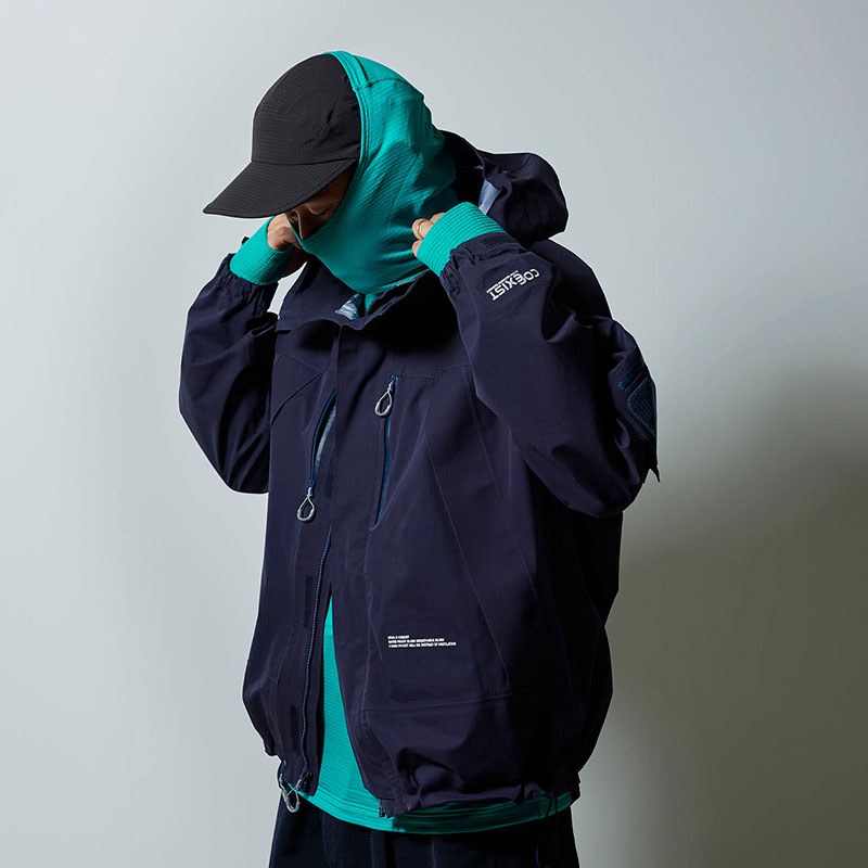 別注カラー】オレンジ＆エメラルドB.V.D瞬暖GRID-TEC 裏起毛