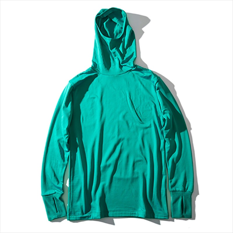 別注カラー】オレンジ＆エメラルドB.V.D瞬暖GRID-TEC 裏起毛