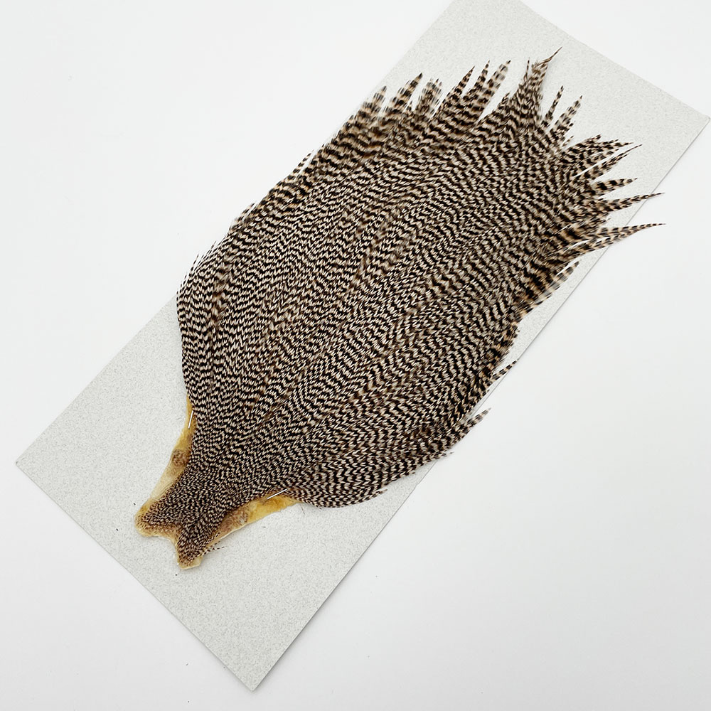 KEOUGH ハックルケープ ＃2 グリズリーダン（CANAL特注カラー） No.2