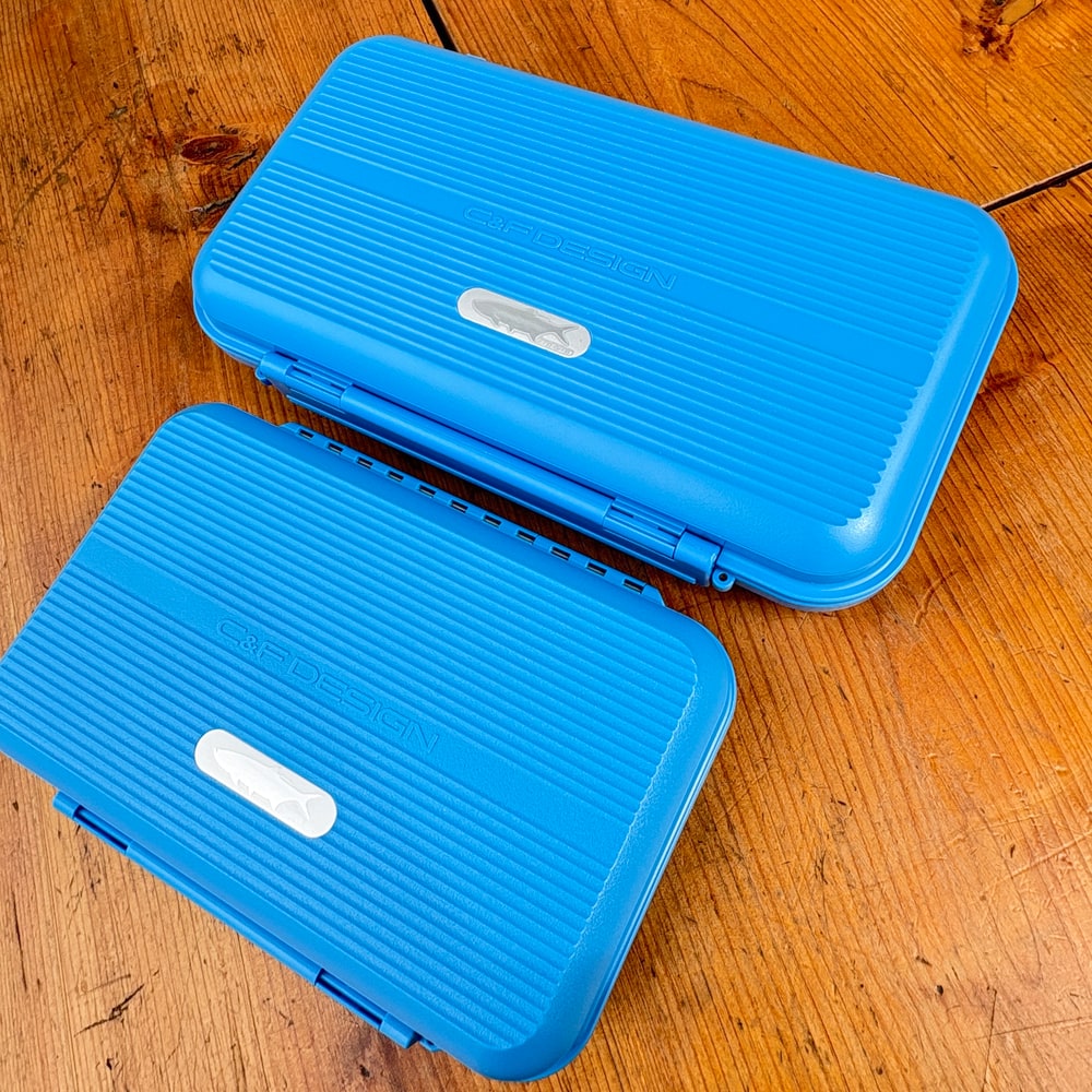 pullf/Trns×2/CW/シャンプー/ルーセント.ケース/UV×4/青汁 C&F Saltwater Tarpon Fly Case ソルトウォーター・ターポン・フライ
