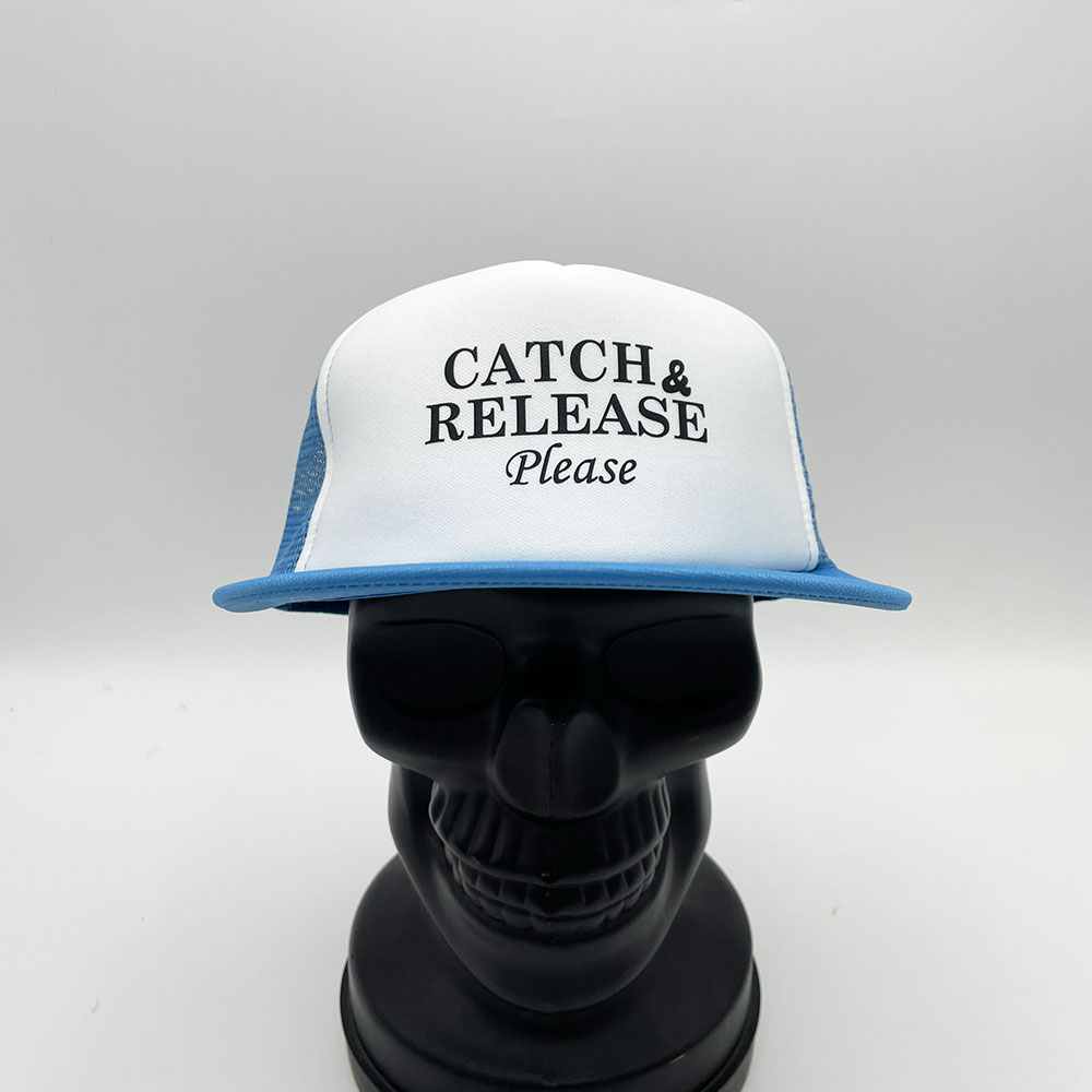 CATCH & RELEASE LOGO TRUCKER - BLUE (����å�����꡼�������ȥ�å���)