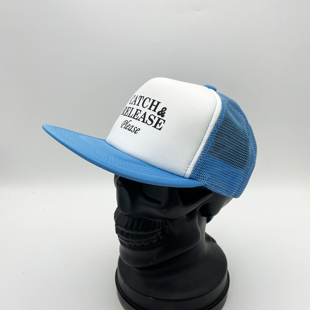 CATCH & RELEASE LOGO TRUCKER - BLUE (����å�����꡼�������ȥ�å���)