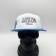 CATCH & RELEASE LOGO TRUCKER - BLUE (����å�����꡼�������ȥ�å���)