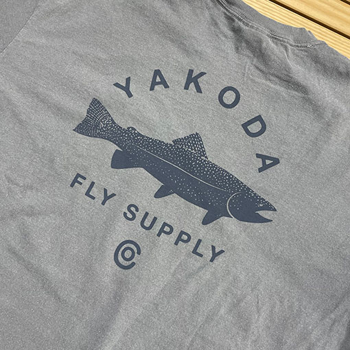 YAKODA Badge Long Sleeve Pocket Tee