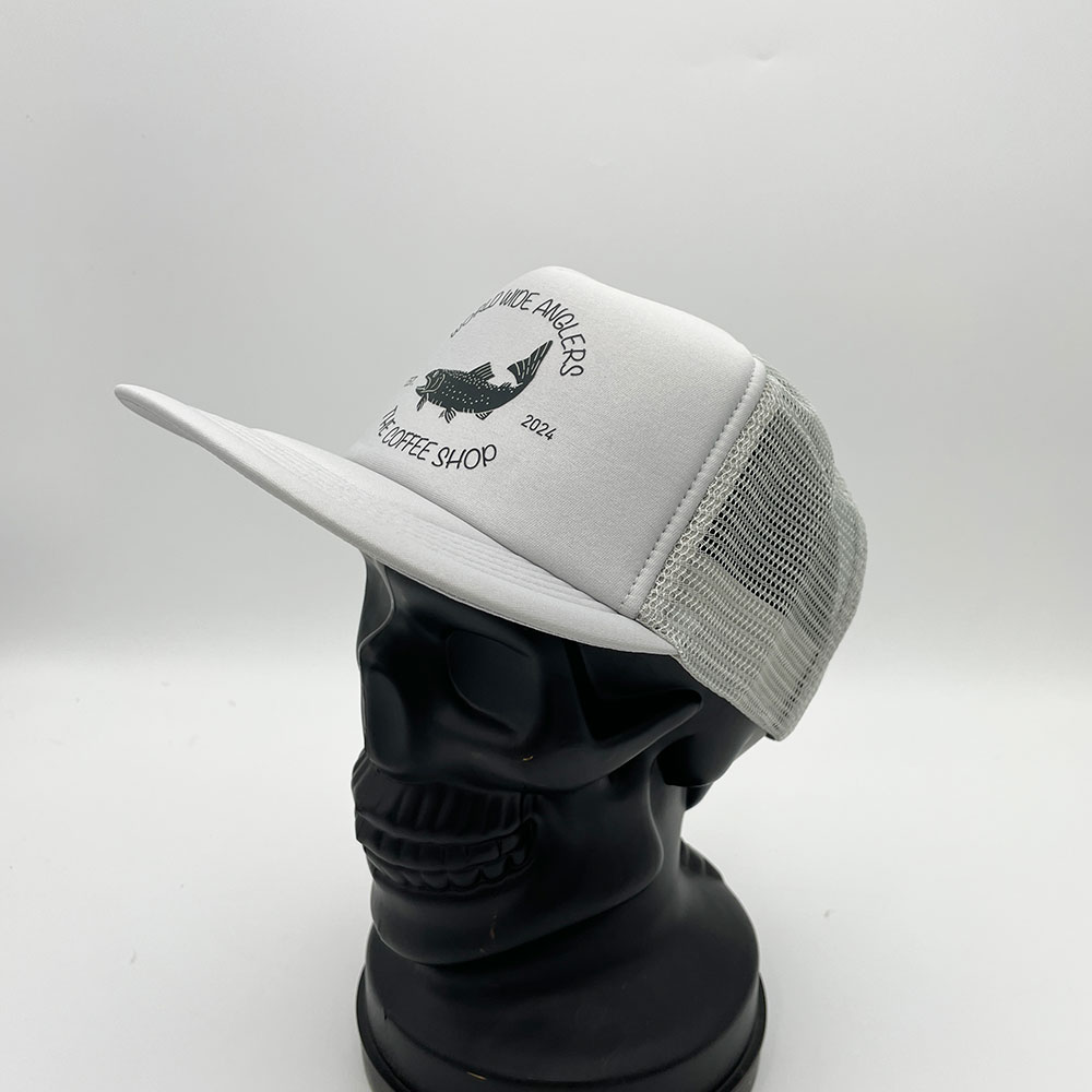 WORLD WIDE ANGLERS & THE COFFEE SHOP LOGO TRUCKER - GRAY (WWA &�����ҡ�����åץȥ�å���)