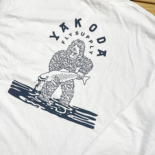 YAKODA Bigfoot Long Sleeve Pocket Tee