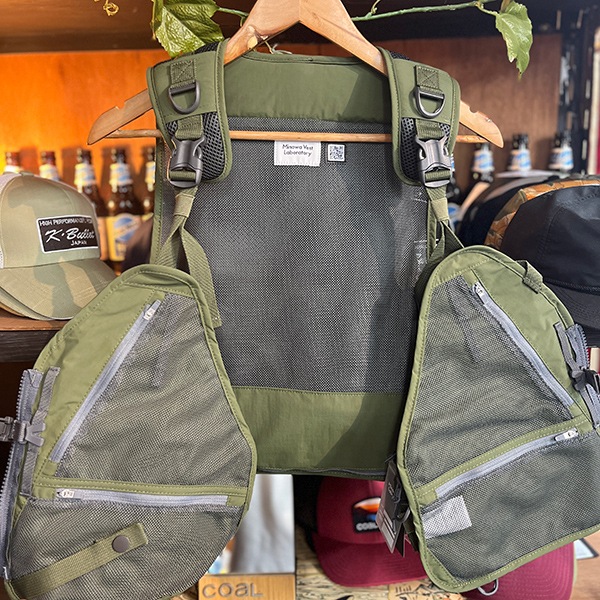 MINOWA VEST LABORATORY  Hi-Spec 3WAY TROUT VEST��C1S2-V5��