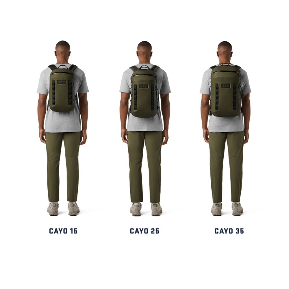 YETI CAYO 25L ALL WEATHER BACKPACK - OLIVE(イエティ カヨ 25L